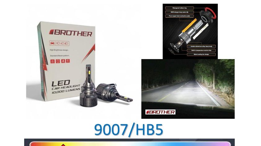 Bombilla LED A8 — 9007/HB5