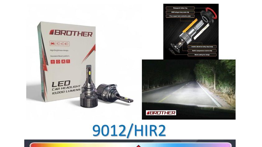 Bombilla LED A8 — 9012/HIR2