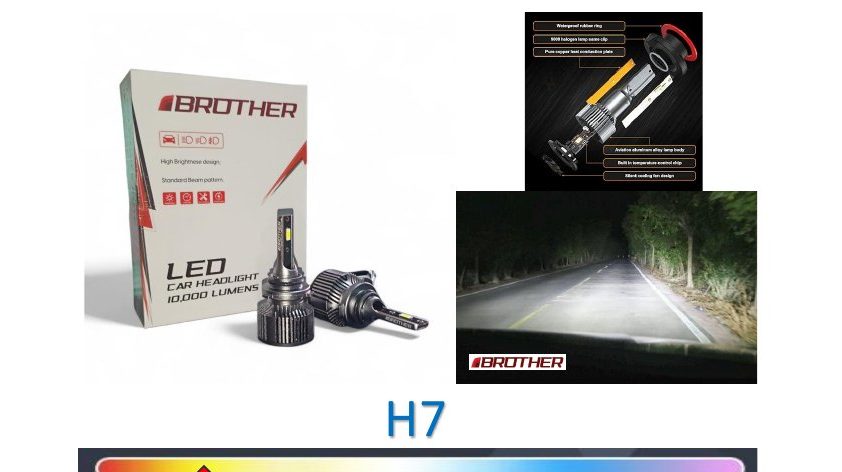 Bombilla LED A8 — H7