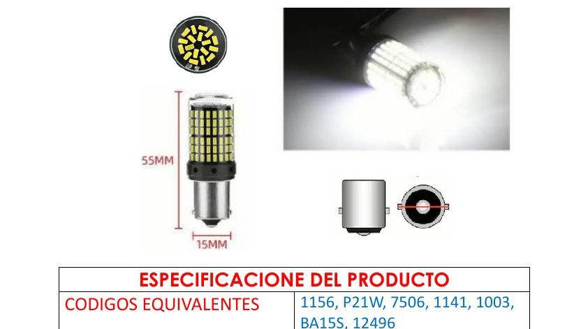 Bombilla LED X36 1156