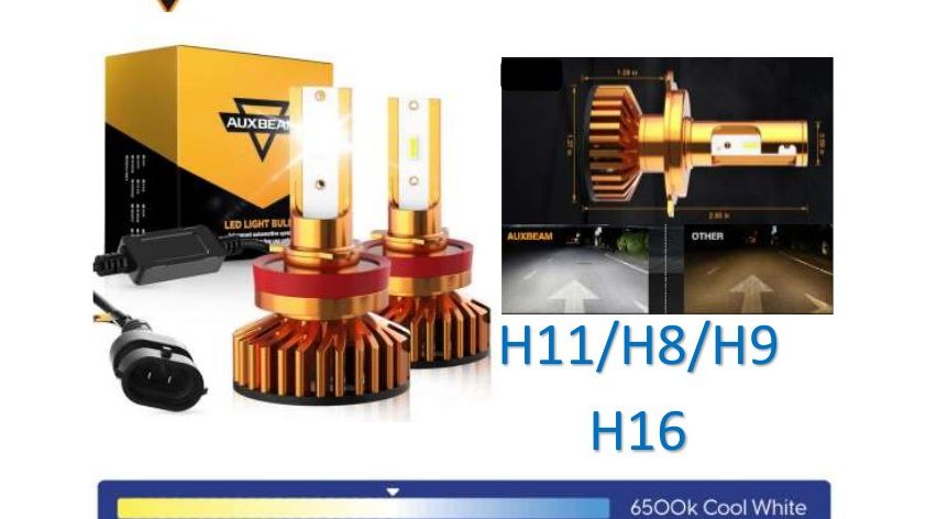 Bombilla LED F2 — H11/H8/H9