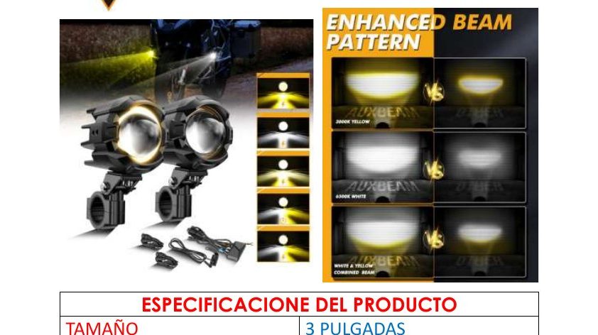 Proyectores LED 3”